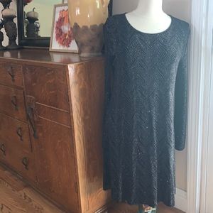 A Lovely Sparkly Lurex Dress